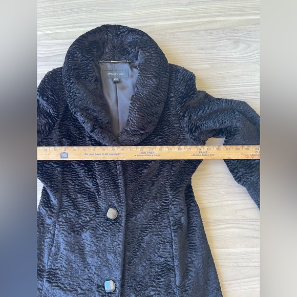 Jones New York Black Teddy Jacket - Picture 6 of 10